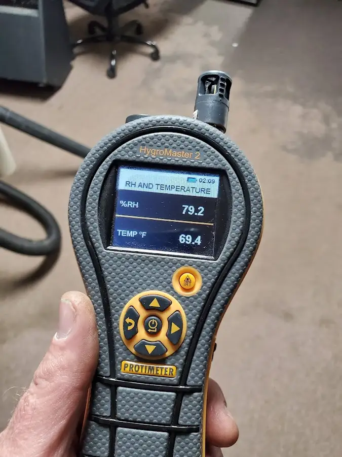 Moisture meter humidity assessment for Fire & Smoke Damage Restoration in West Allis